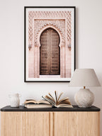 Oriental Door - Art Print