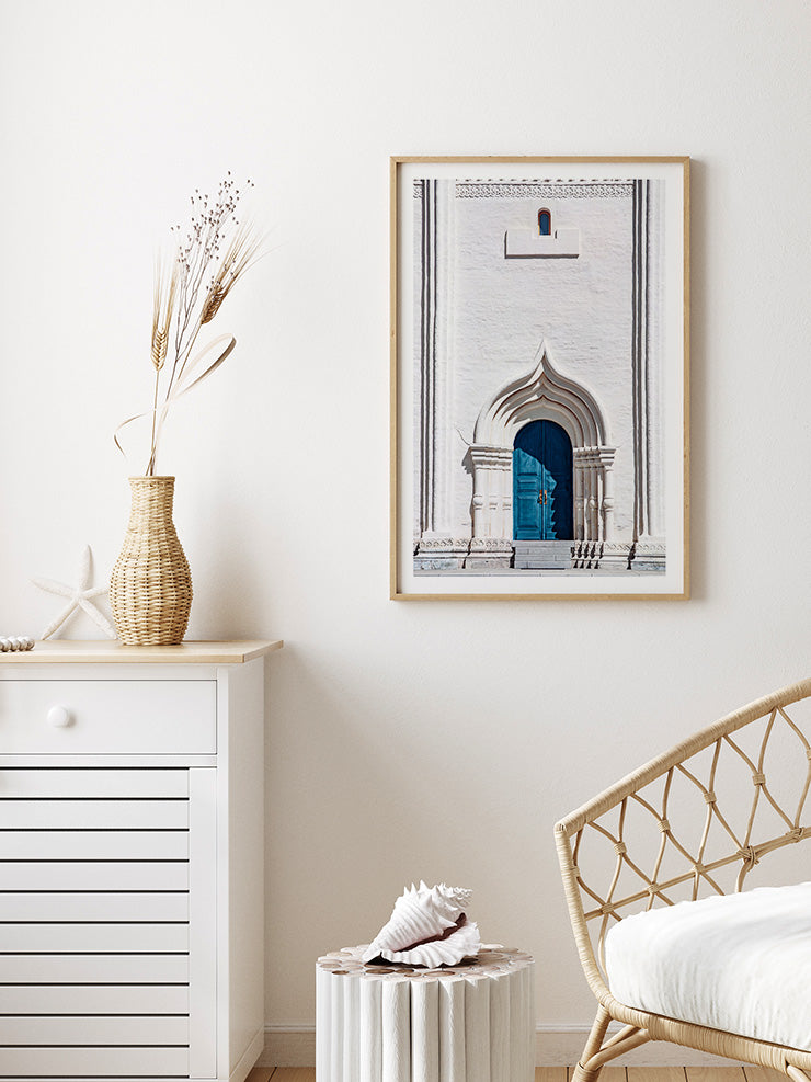 Mavi̇ Kapı - Art Print Ürün ikincil görseli