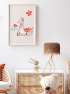 Şirin Lama - Art Print