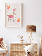 Şirin Lama N2 - Art Print