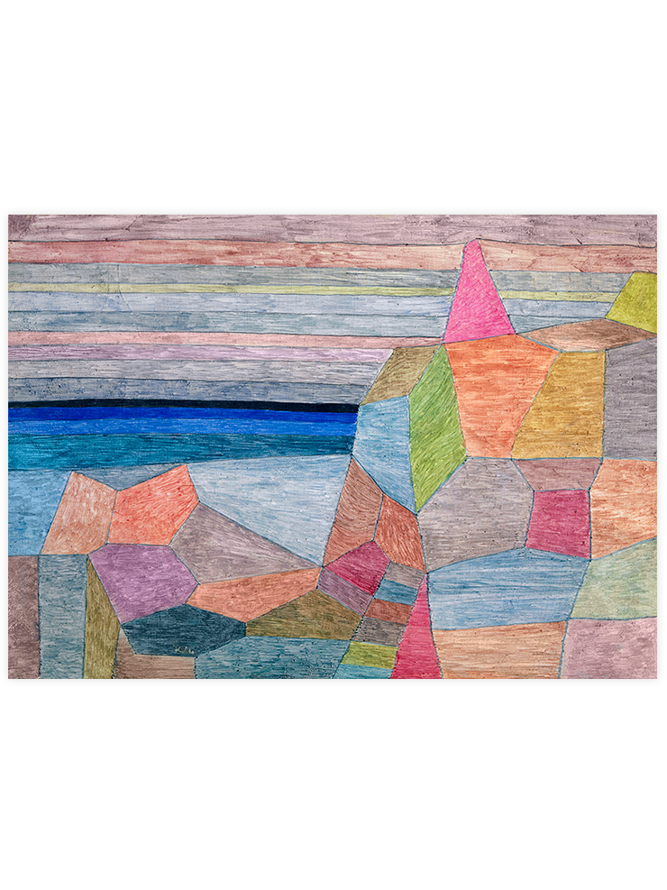 Paul Klee Abstract - Art Print Ürün ana görseli