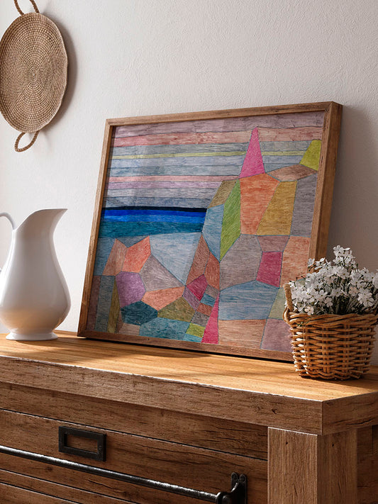 Paul Klee Abstract Poster - Giclée Baskı