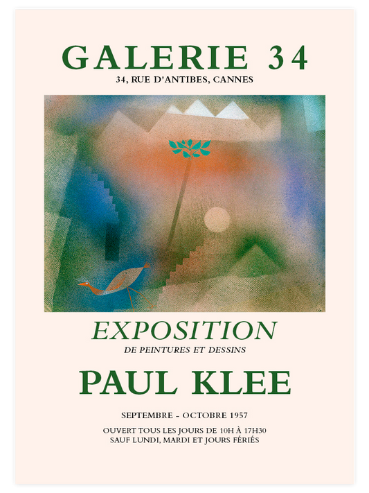 Paul Klee Afiş N13 Poster - Giclée Baskı