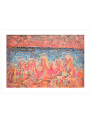 Paul Klee Cliffs by the Sea - Fine Art Poster