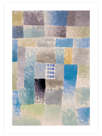 Klee First House of a Settlement - Art Print