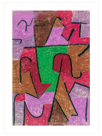 Paul Klee Indian Carpet - Art Print