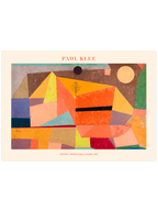 Klee Joyful Mountain Landscape - Art Print