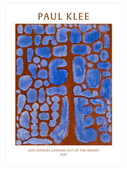 Paul Klee Looking out of the Woods - Fine Art Poster