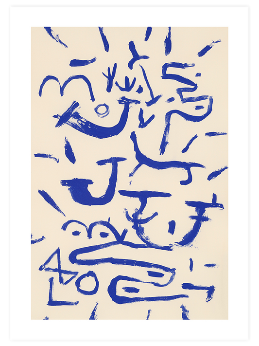 Paul Klee Creeper and Climber - Art Print