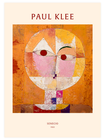 Paul Klee Senecio - Art Print