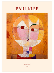 Paul Klee Senecio - Fine Art Poster