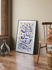 Paul Klee Creeper and Climber - Fine Art Poster