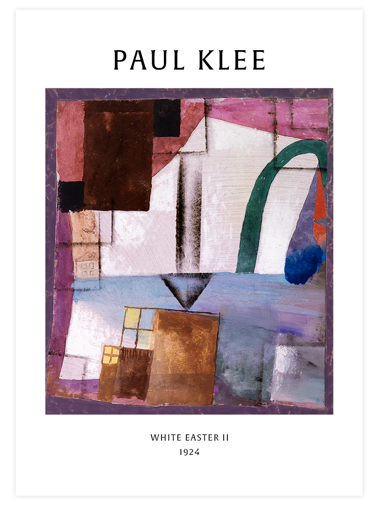 Paul Klee White Easter - Art Print