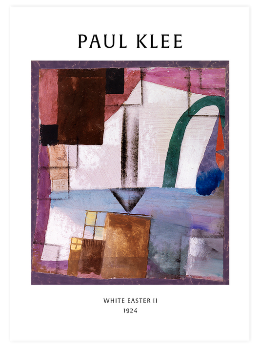 Paul Klee White Easter - Art Print