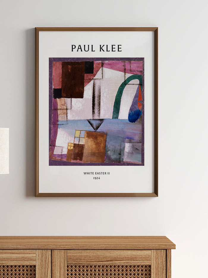 Paul Klee White Easter - Art Print  Poster