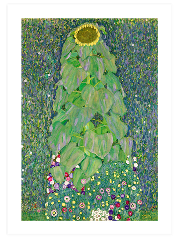 Gustav Klimt Ayçiçeği - Art Print