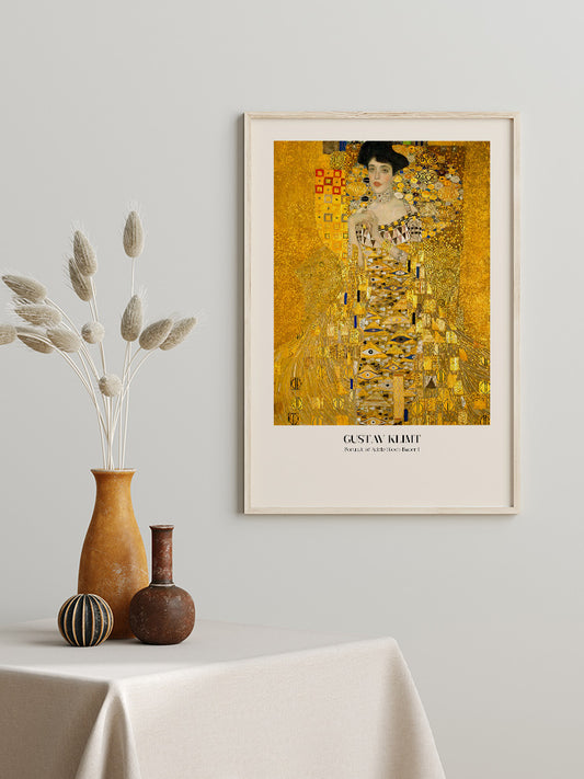 Klimt Portrait Of Adele Bloch Bauer - Art Print