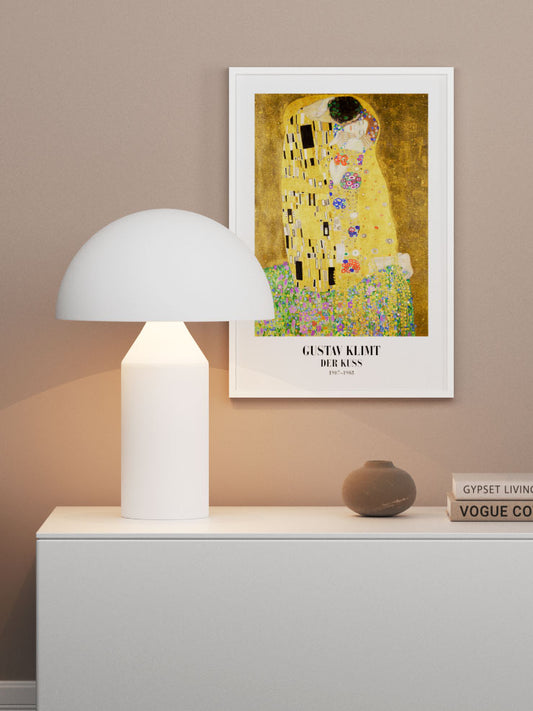 Gustav Klimt The Kiss N2 - Art Print