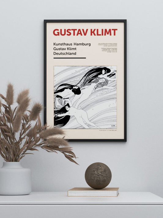 Gustav Klimt Afiş Poster - Giclée Baskı