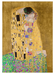 Klimt The Kiss Poster - Giclée Baskı