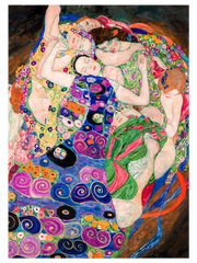 Gustav Klimt The Virgin - Fine Art Poster