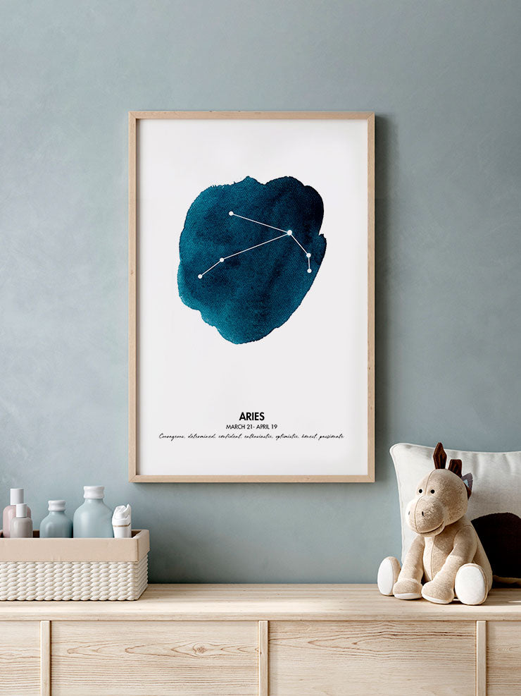 Koç Burcu - Art Print  Poster