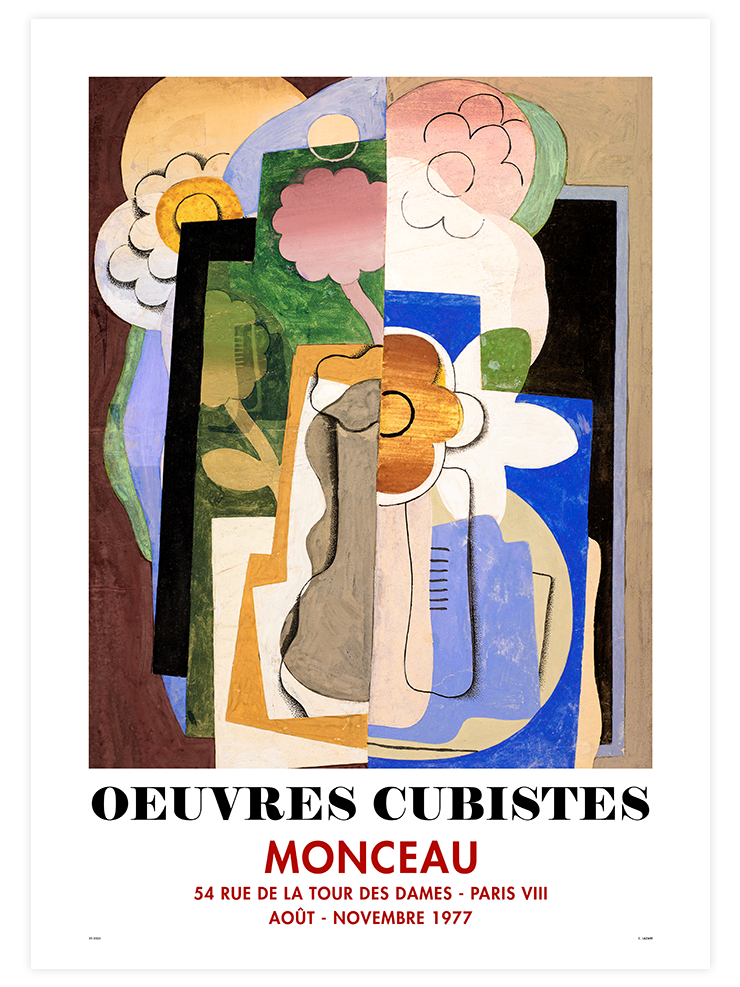 Kübist Afiş N2 - Art Print