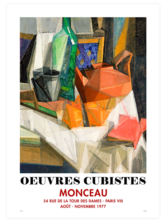 Kübizm Afiş - Art Print