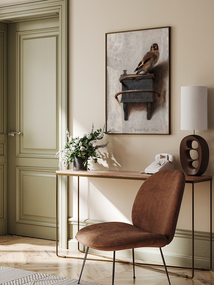 Carel Fabritius The Goldfinch - Art Print Ürün ikincil görseli