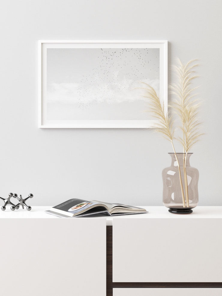 Like A Bird N2 - Art Print  Poster