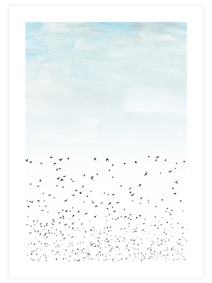 Kuşlar N2 - Art Print