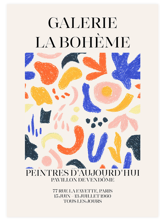La Boheme Afiş  Poster - Giclée Baskı