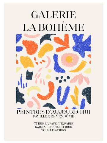 La Boheme Afiş  - Art Print