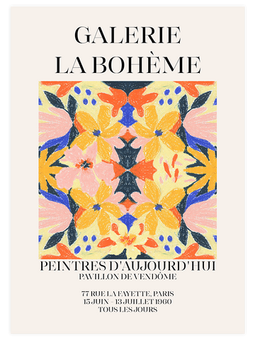 La Boheme N2 Afiş - Art Print