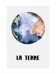 La Terre Poster - Giclée Baskı