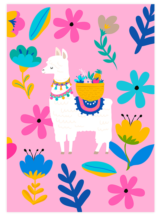 Lama Glama N2 - Art Print