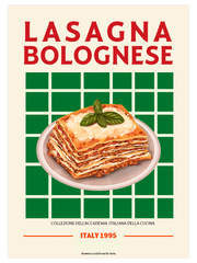 Lasagna Bolognese - Fine Art Poster