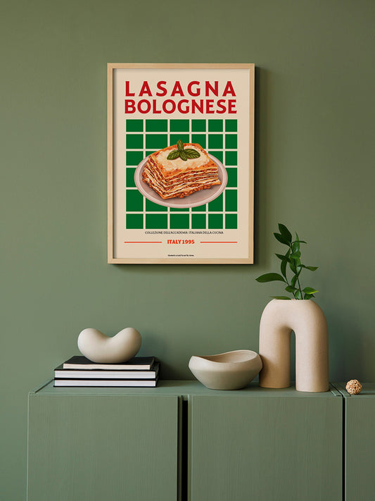 Lasagna Bolognese - Fine Art Poster