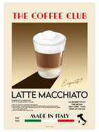 The Coffee Club Latte Macchiato - Art Print