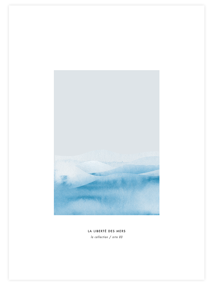 La Liberte Des Mers - Art Print Sanatsal Poster