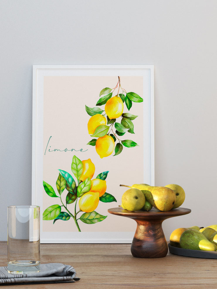 Limone - Art Print