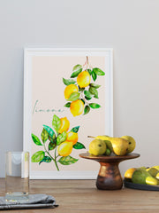Limone Poster - Giclée Baskı