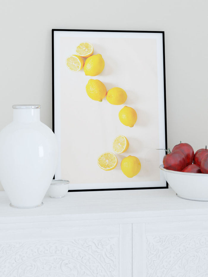 Les Citrons - Art Print  Poster