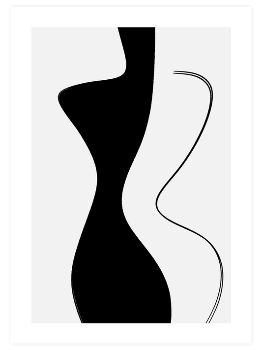 Line Art N1 - Fine Art Poster