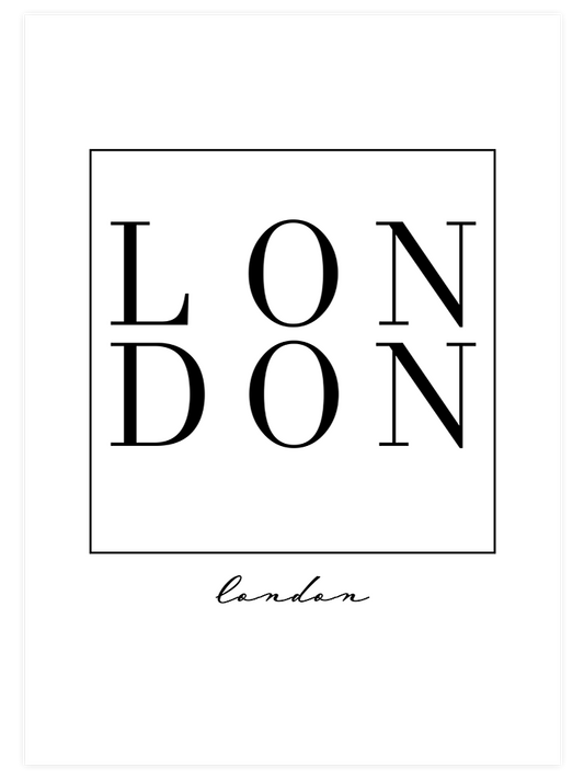 London N2 - Art Print