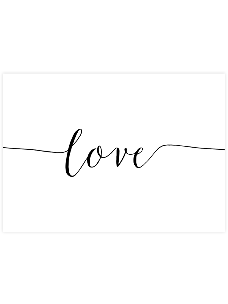 Love N2 - Art Print Ürün ana görseli