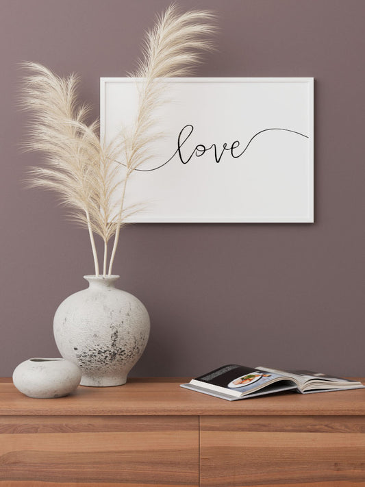 Love N2 Poster - Giclée Baskı