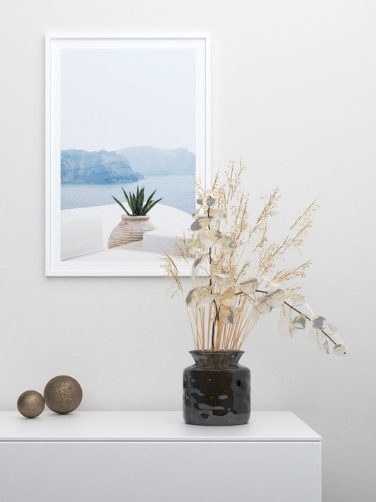 Santorini N5 Poster - Giclée Baskı