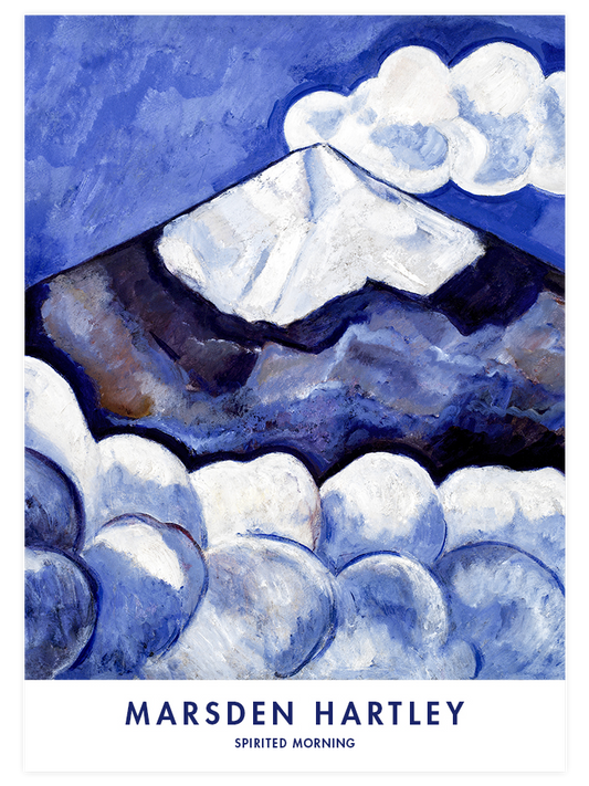 Marsden Hartley Spirited Morning Poster - Giclée Baskı