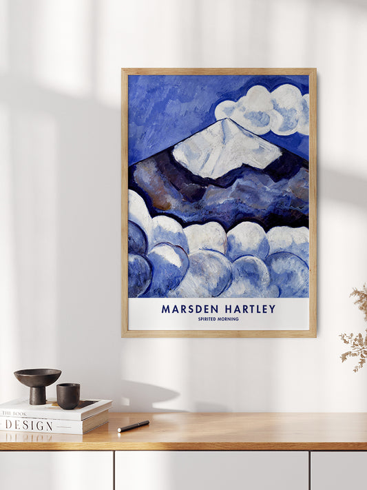 Marsden Hartley Spirited Morning Poster - Giclée Baskı